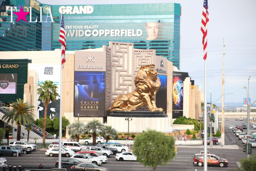 Главная улица Лас Вегаса - Стрип, с самыми дорогимы отелями в мире